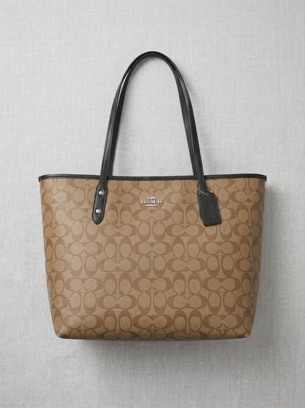 Coach City Tote in Signature Canvas (Style No. 5696)